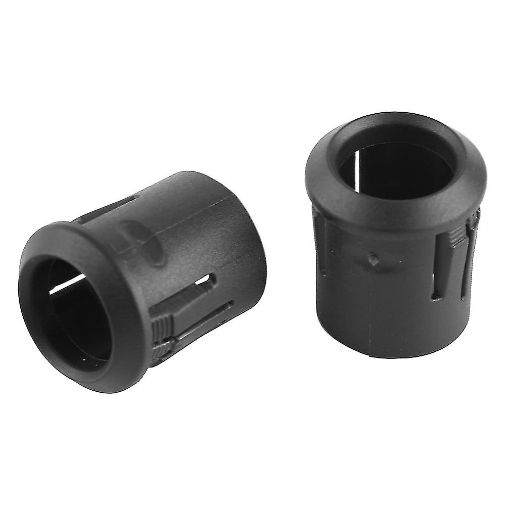 10mm 50Pcs LED Lamp Socket Diode Holder Plastic Black Clip Bezel Mount Useful