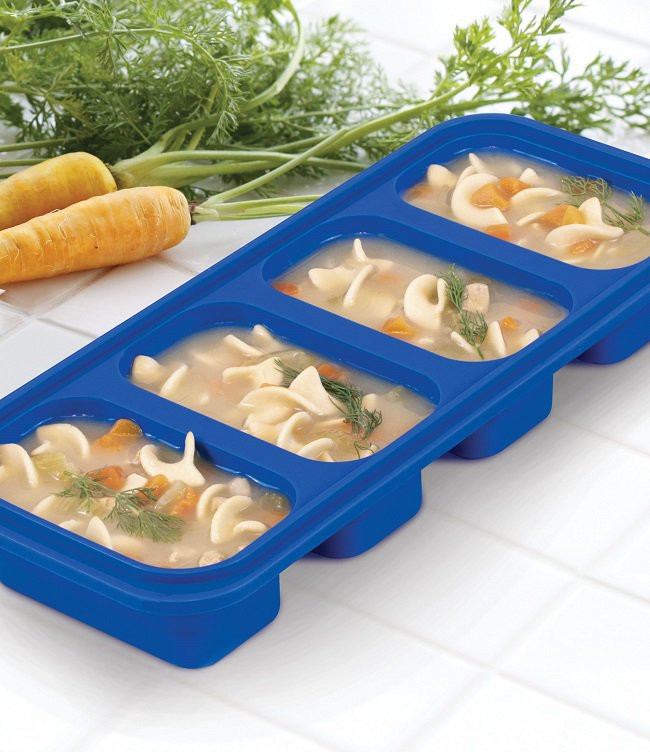 Kitchen Prep-N-Freeze Portion Tray， 6oz