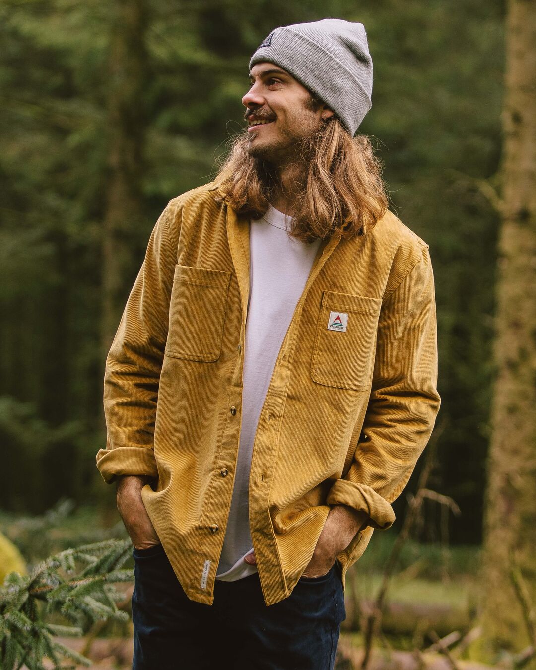 Backcountry Cord Shirt - Mustard Gold