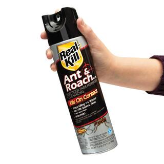 Real-Kill 17.5 oz. Ant and Roach Insect Killer Aerosol Spray HG-96320