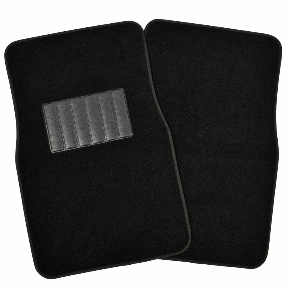 BDK Car Floor Mats 4 Pieces Carpet Protection - Universal Fit for Car， SUV， VA and Truck， Front and Rear