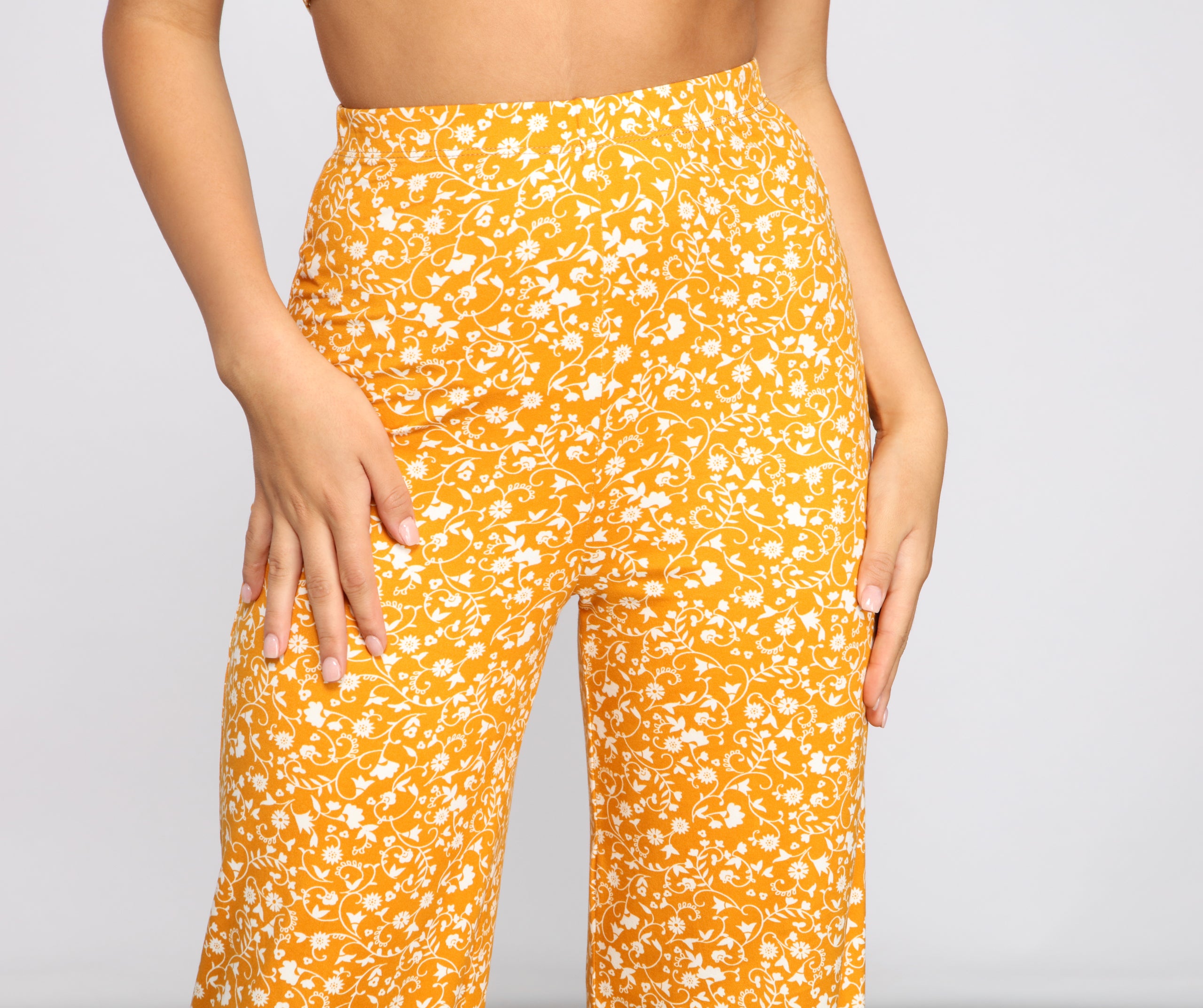 Floral Sensation High Waist Pants