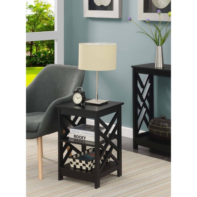 Titan End Table With Shelves Breighton Home