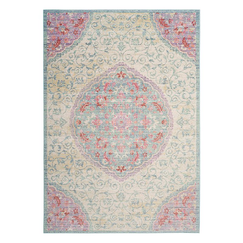 Safavieh Windsor Elysia Framed Floral Rug