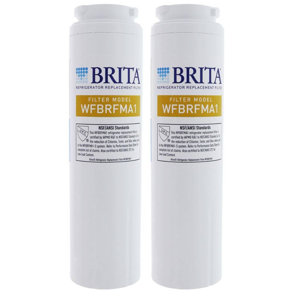 Brita UKF8001 Comparable Refrigerator Water Filter (2-Pack) BRITA-WFBRFMA1X2