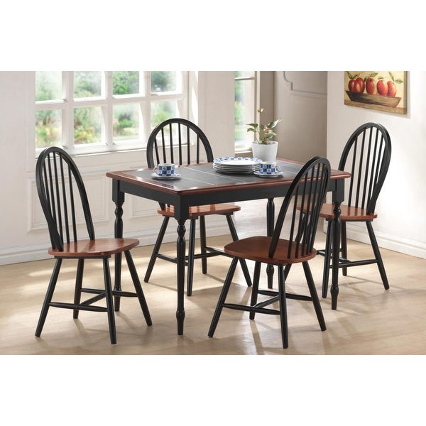 Windsor Farmhouse Dining Chairs， Set of 2