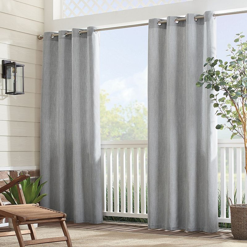 Sunbrella Canvas Solid Indoor/Outdoor UV Resistant Grommet Window Panel