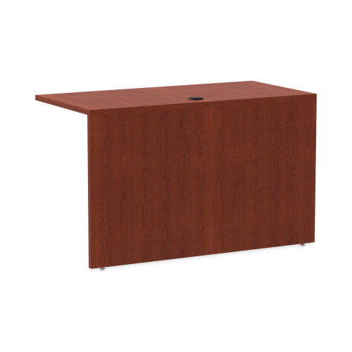 Alera Valencia Series Reversible Return/Bridge Shell， 47.25w x 23.63d x 29.5h， Cherry (VA354824MC)