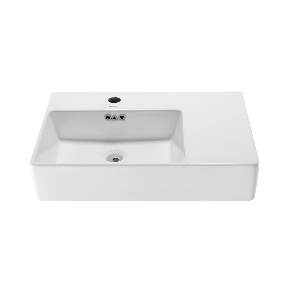 Swiss Madison St. Tropez Vessel Sink in Glossy White SM-WS322