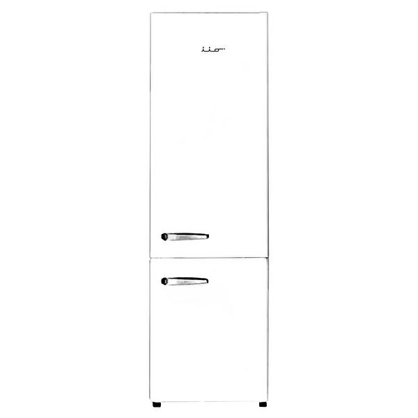 11 cu. ft. Retro frost free refrigerator with bottom freezer