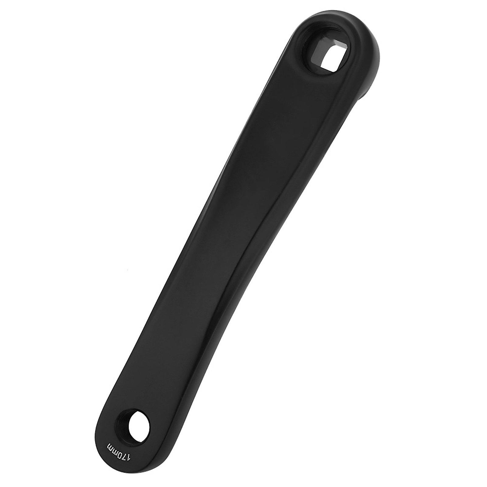 170mm Bike Aluminum Alloy Left Single Chain Crank Arm Replacement (black Square Hole)