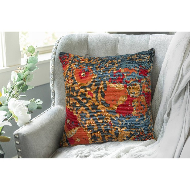 Marina Suzanie Indoor outdoor Square Throw Pillow Liora Manne