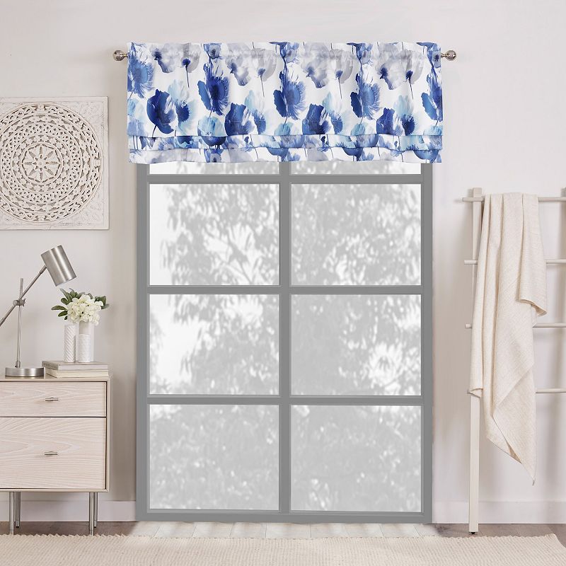 Achim Poppy Field Window Curtain Valance