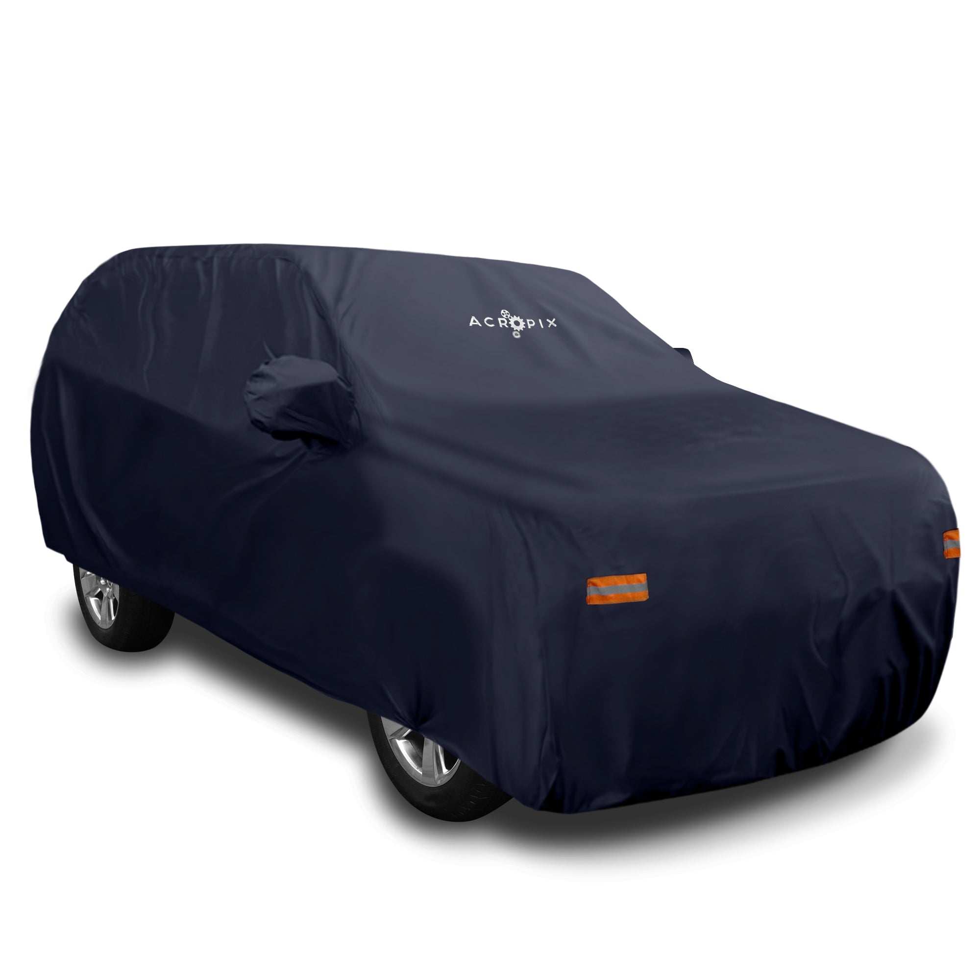 Unique Bargains Pickup Truck Car Cover Fit for Chevrolet Tahoe 4 Door 2007-2020 Navy Blue