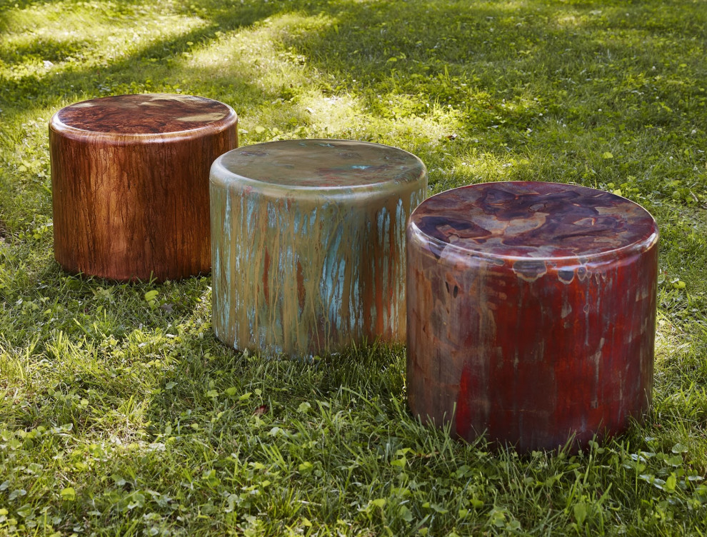 Button End Table   Contemporary   Side Tables And End Tables   by Phillips Collection  Houzz