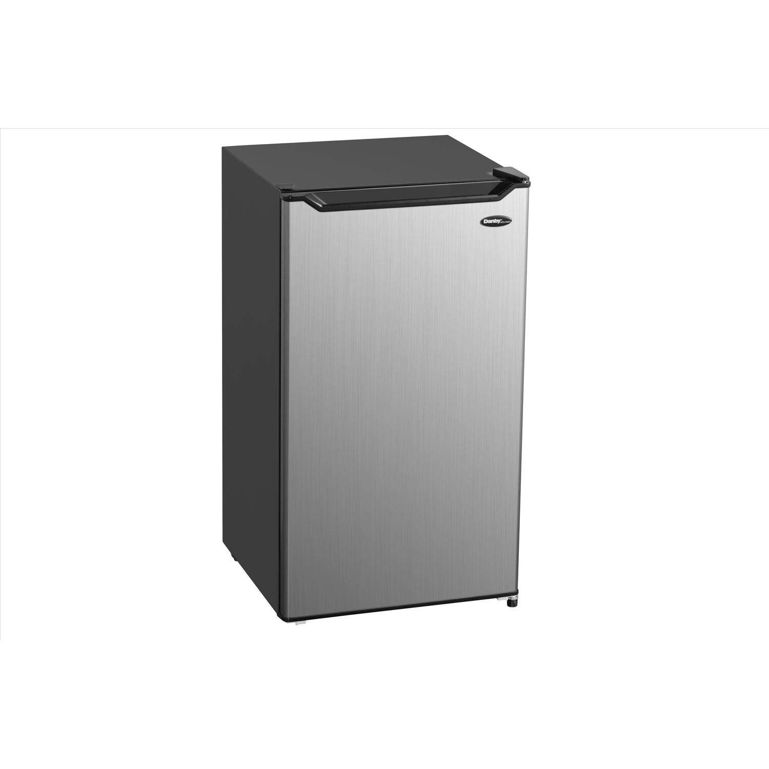 Danby Diplomat 4.4 ft Silver Stainless Steel Compact Refrigerator 115 W