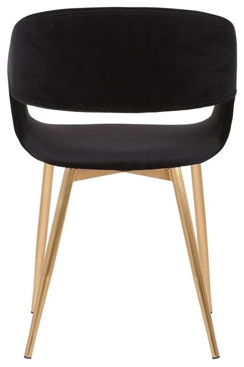 Jocelyn Mid Century Dining Accent Chair   Midcentury   Dining Chairs   by Armen Living  Houzz