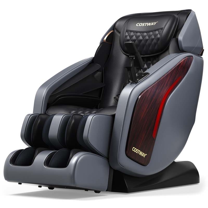 Thai Stretch 3D Zero Gravity Massage Chair Full Body SL Track Massage Recliner with Phone Holder