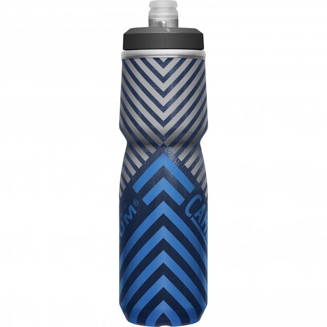 Camelbak Podium Chill Outdoor Water Bottle - 24oz - Navy Stripe - 2022