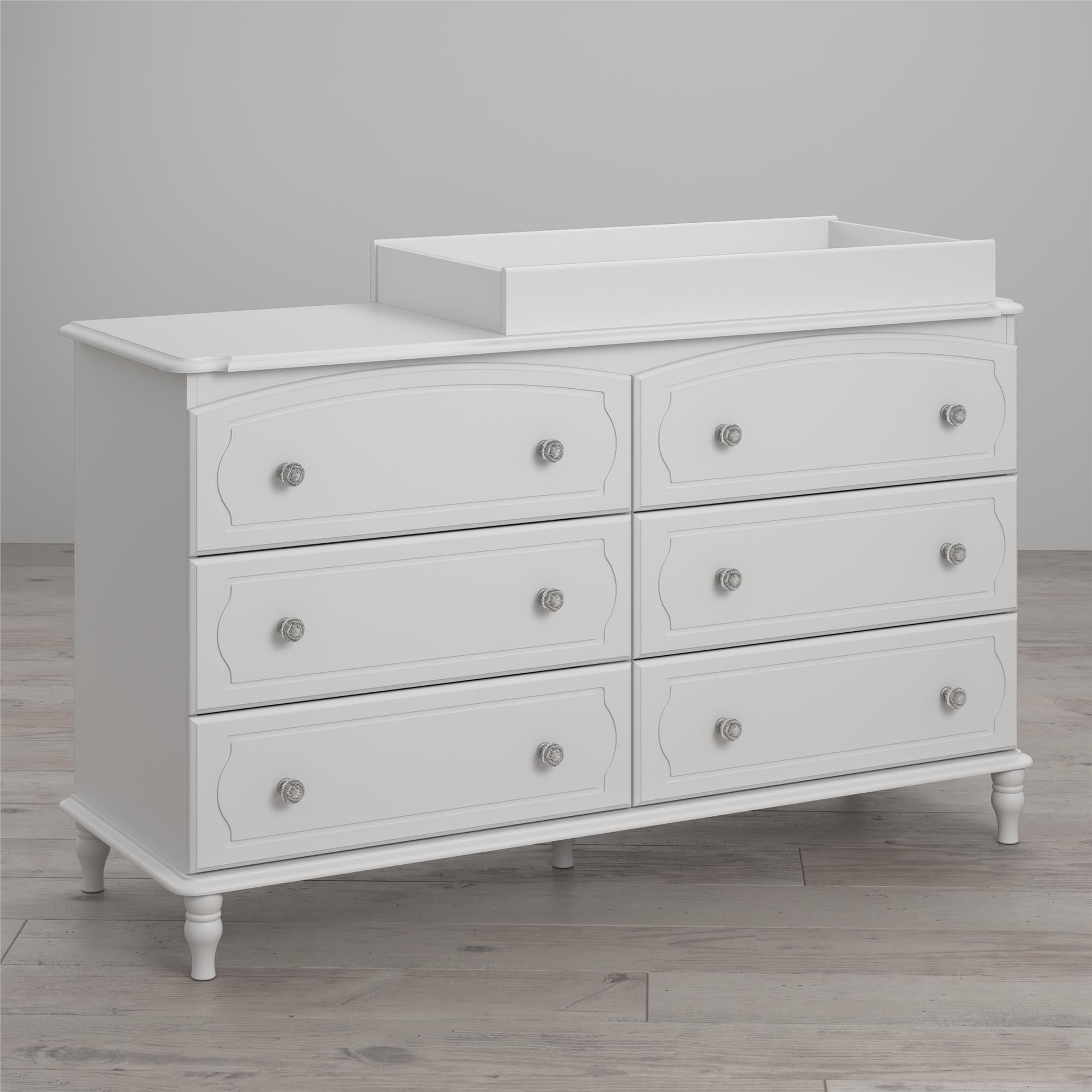 Little Seeds Rowan Valley Laren 6-Drawer Dresser, White