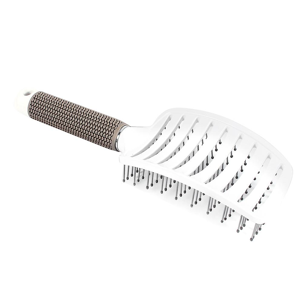 Anti Static Wide Tine Curved Vent Hair Comb Brush Barber Salon Hairdressing Tool