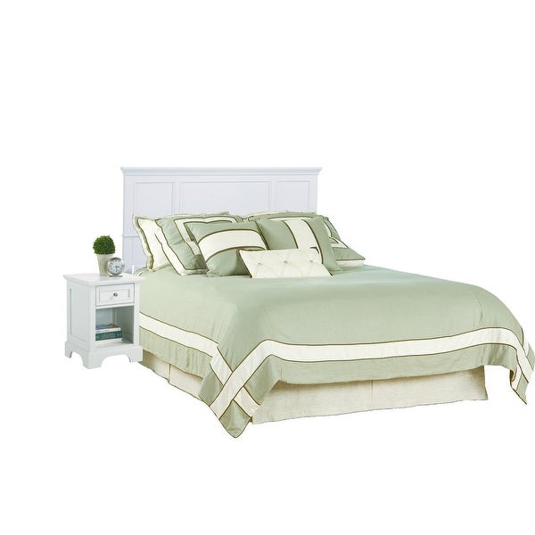 Naples Off-White Queen Headboard - - 35166859