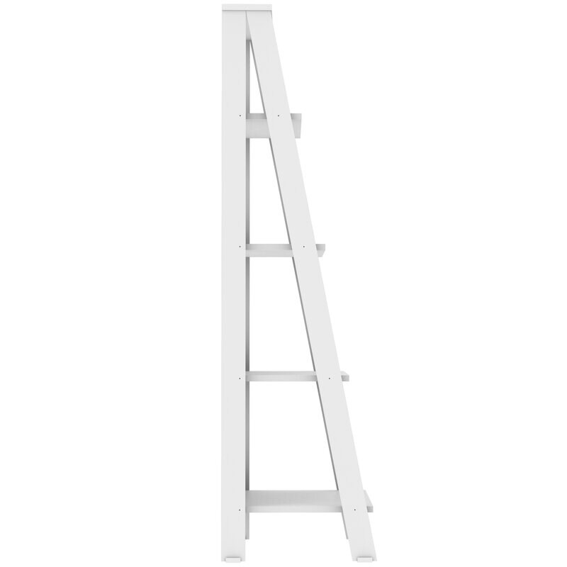 ixir 55'' H x 24.1'' W Ladder Bookcase Shelve Bookstand