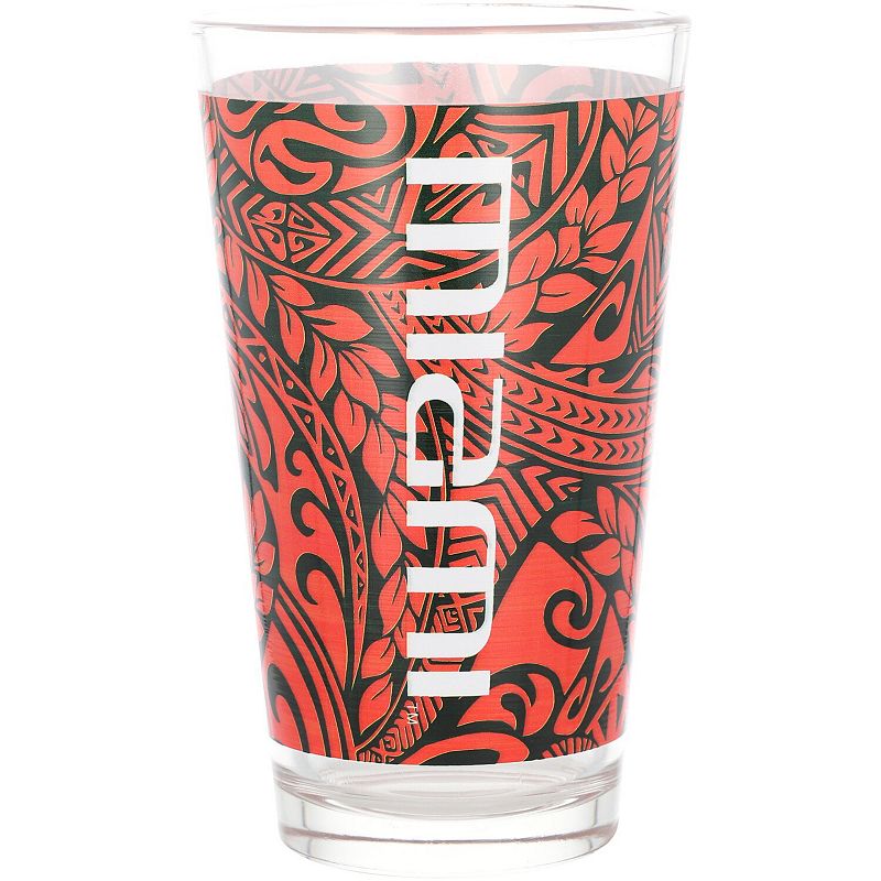 Miami Hurricanes 16oz. Ohana Pint Glass