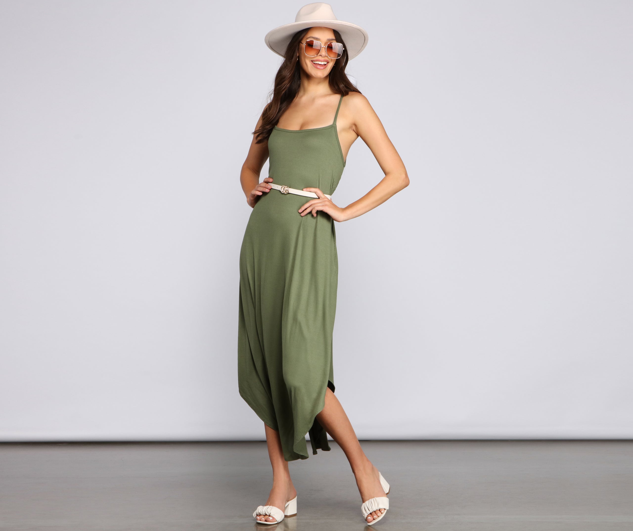 Effortless Vibes Sleeveless Maxi Dress