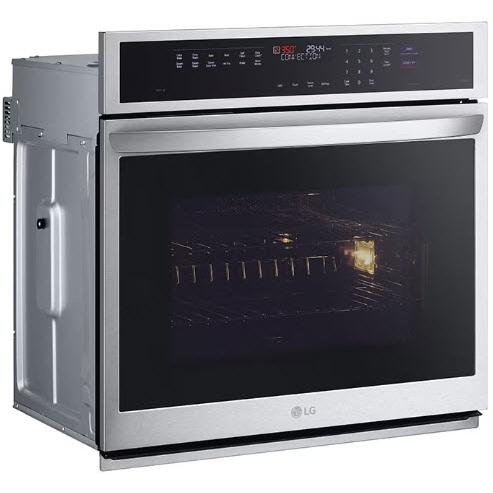 LG 30-inch, 4.7 cu. ft. Built-in Single Wall Oven with True Convection Technology WSEP4727F