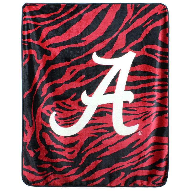 NCAA Alabama Crimson Tide Soft Raschel Throw Blanket