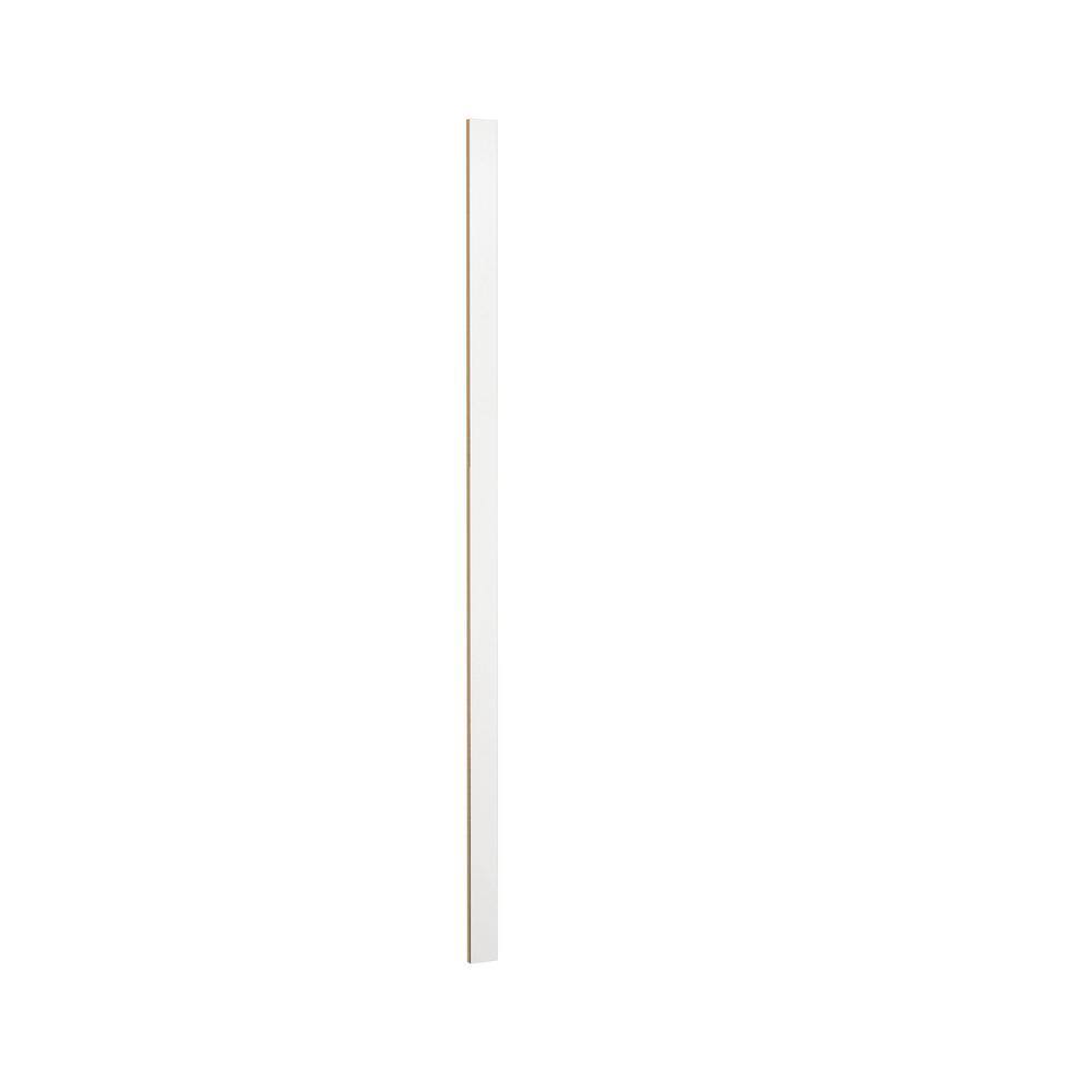 Hampton Bay 3 in. x 91.5 in. x 0.75 in. Tall Cabinet Filler in Polar White AFS396X-CSW