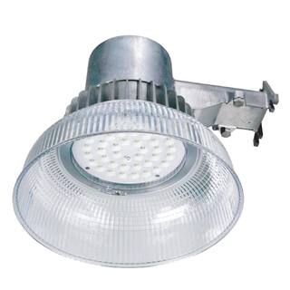 Honeywell 42-Watt Equivalent Integrated LED Gray Dusk to Dawn Area Light 5000K MA0201‐17RC