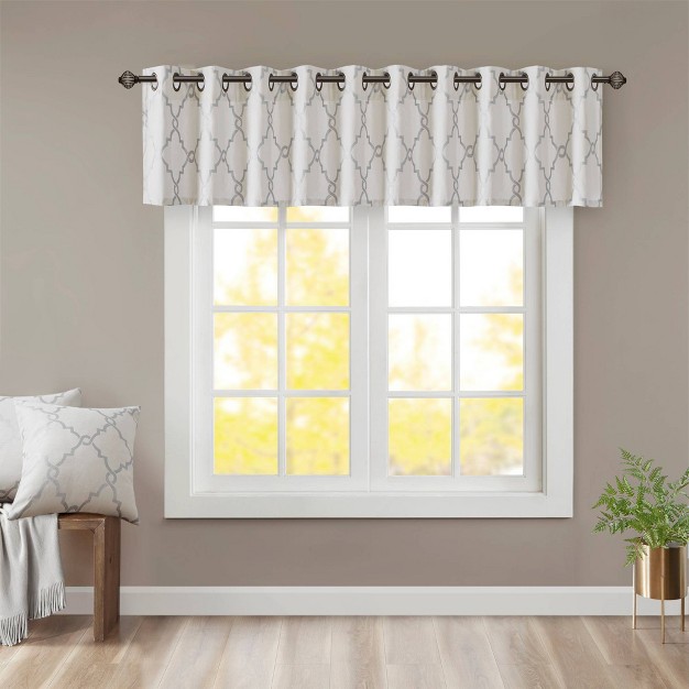 Sereno Fretwork Print Valance