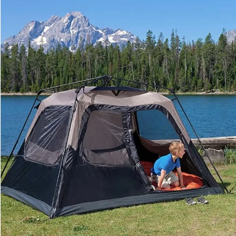 Outdoor camping Automatic Pop Up Waterproof Tent with Instant Setup in 60 Seconds for Hiking   Mountaineering