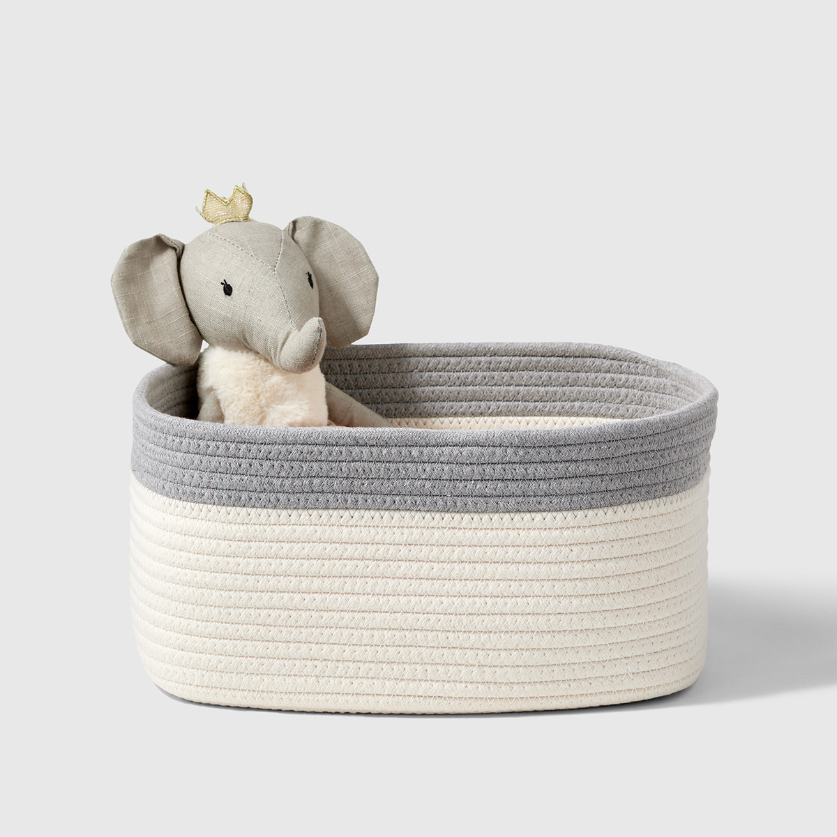 Marie Kondo Sage Green Small Kawaii Cotton Rope Bin