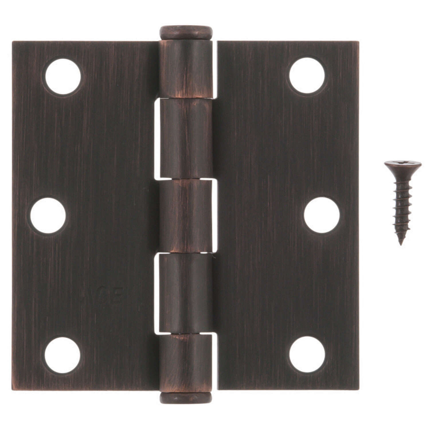 Ace 3 in. L Oil Rubbed Bronze Door Hinge 3 pk