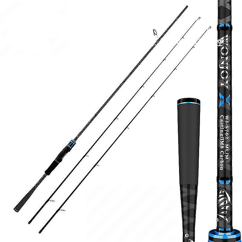 Mavllos 2.1m 2.4m Saltwater Carp Fishing Rod L.wt 6-17g/7-20g/10-25g Tips Ultralight Carbon Spinning Casting Rod For Bass Pike