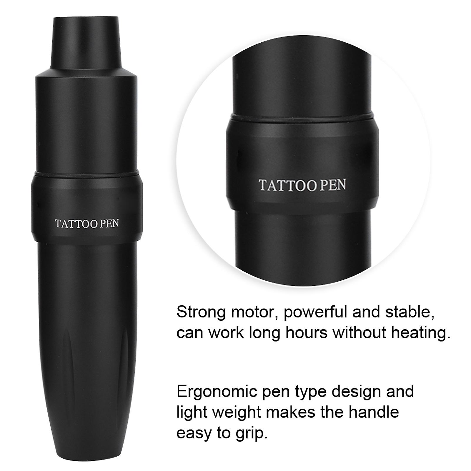 Professional Electric Strong Motor Tattoo Pen Machine Tattoo Artists Tool Rca Interface