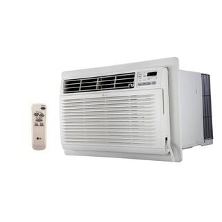 LG 9800 BTU 230-Volt Through-the-Wall Air Conditioner LT1037HNR Cools 450 Sq. Ft. with Heat and Remote LT1037HNR