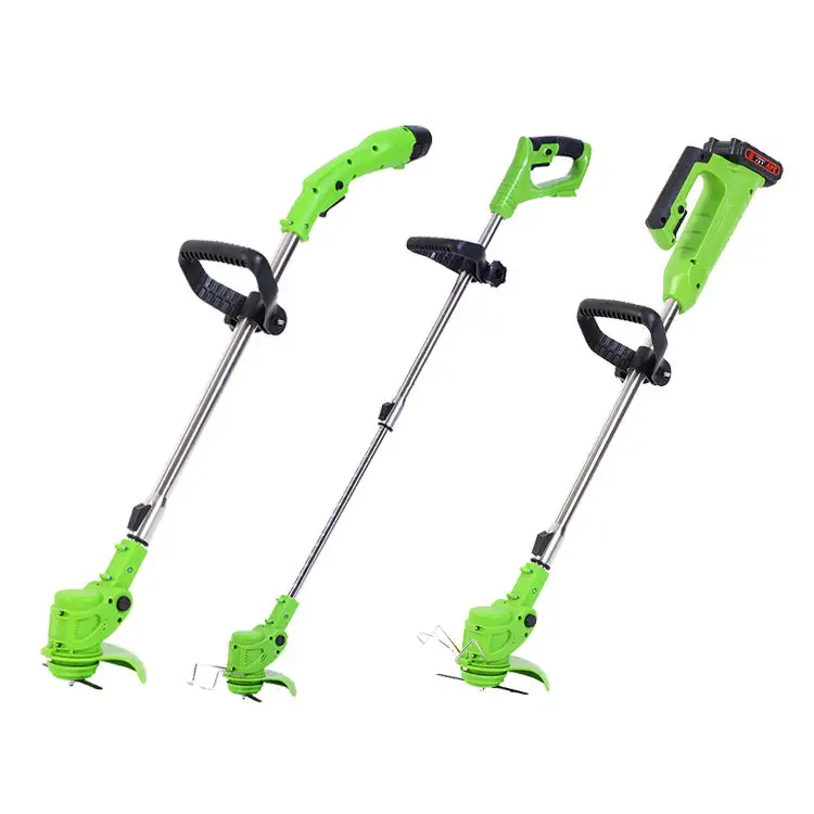 Lithium Battery Cordless Weed Flower Power Trimmer Power Garden Weed tools Hand Push Electric Grass Trimmer Garden Tools Durable