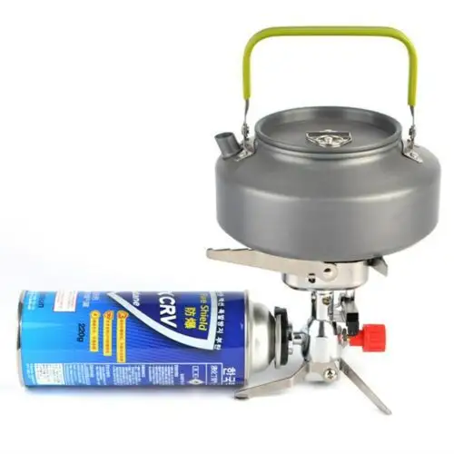 TB Manufacturer Wild Survival Cooker Hiking Outdoor Portable Gas Stove For Camping