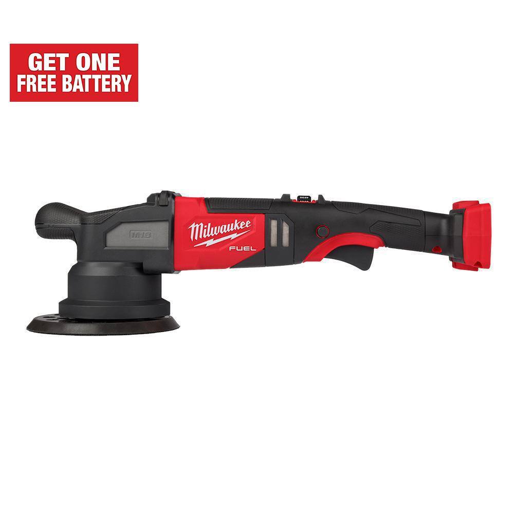 MW M18 FUEL18V Lithium-Ion Brushless Cordless 21MM DA Polisher (Tool-Only) 2685-20