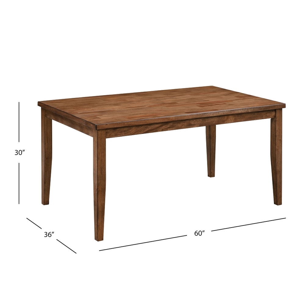 Abbyson Russell Wood Dining Table