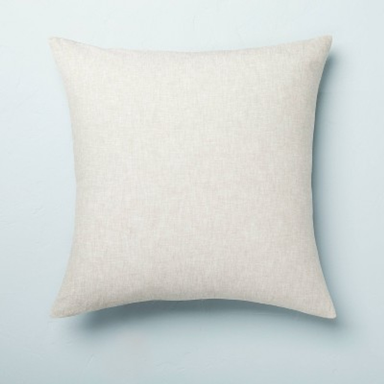 Euro Linen Blend Pillow Sham Jet Gray - Hearth and Hand™ with Magnolia