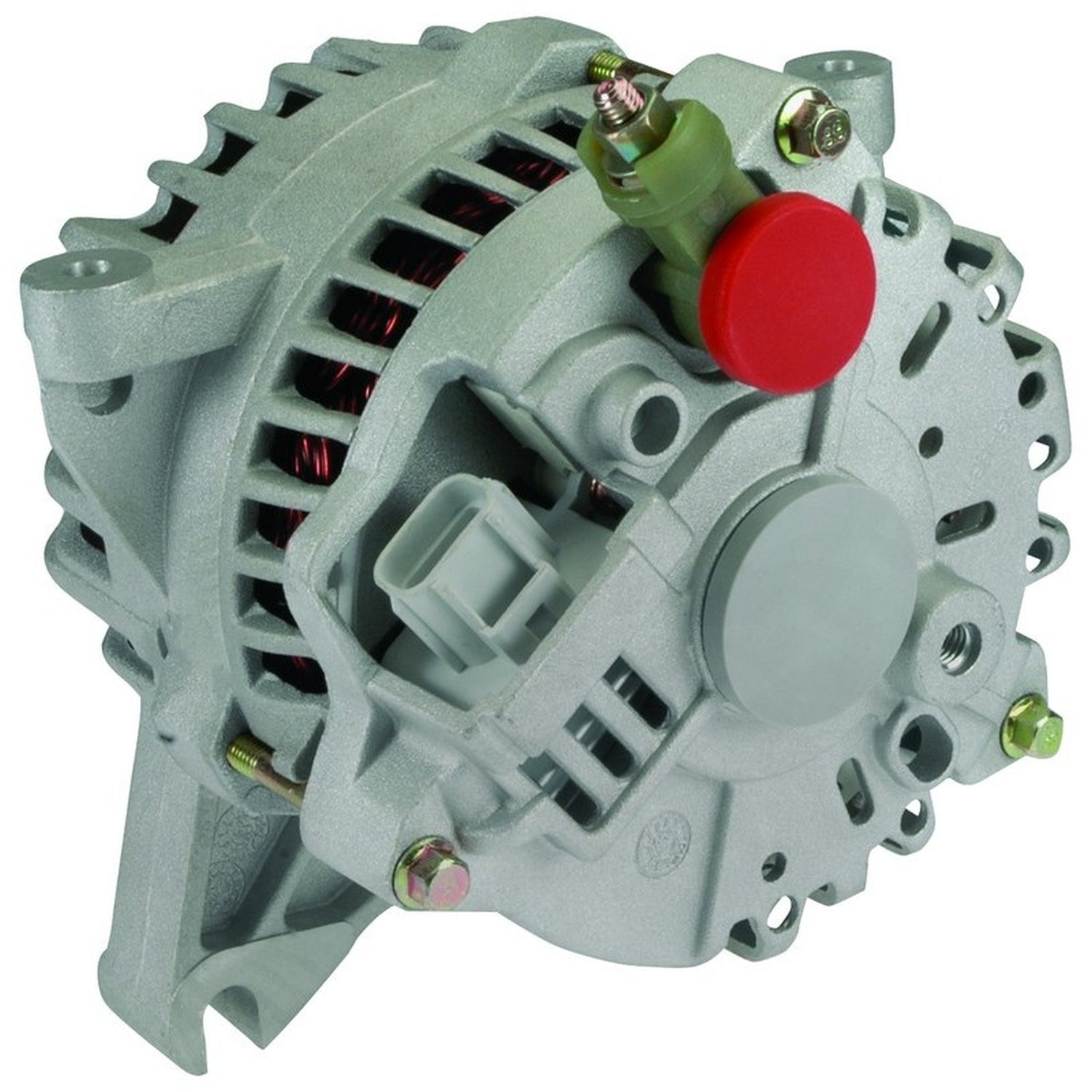 New Alternator Compatible With Ford F-150 V8 4.6L 5.4L 04-08 F-150 Heritage V8 4.6L 5.4L VIN M VIN Z 2004 F-350 V8 5.4L 2004 Lobo V8 4.6L 2004 2008 5.4L 04-07 4L3U-10300-BA 4L3U-10300-BB 4L3Z-10346-BA