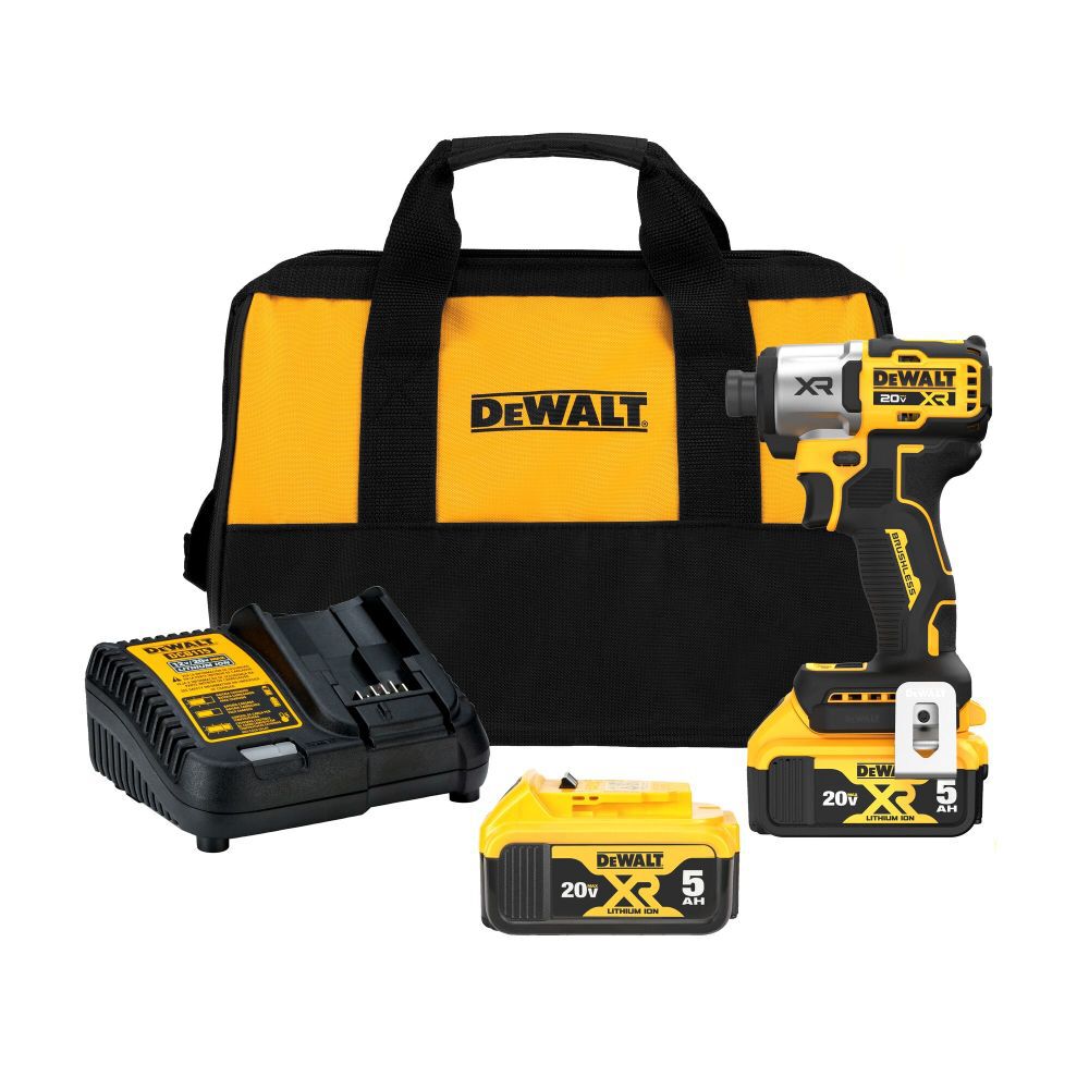 DEWALT 20V MAX XR 1/4" Impact Driver Kit DCF845P2 from DEWALT