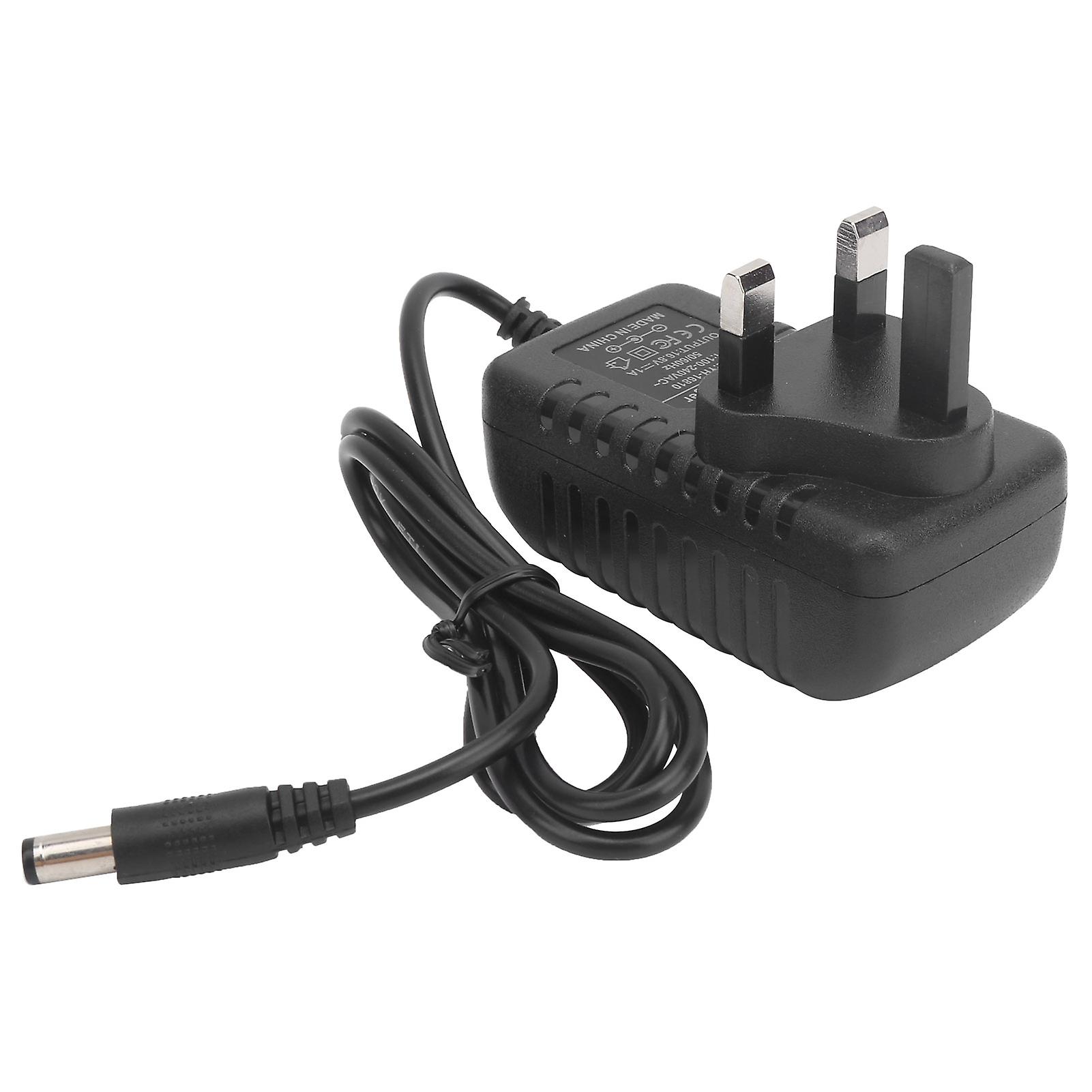 Lithium Battery Charger Ac Adapter 16.8v 1a Output W/indicator Light Uk Plug 100240v