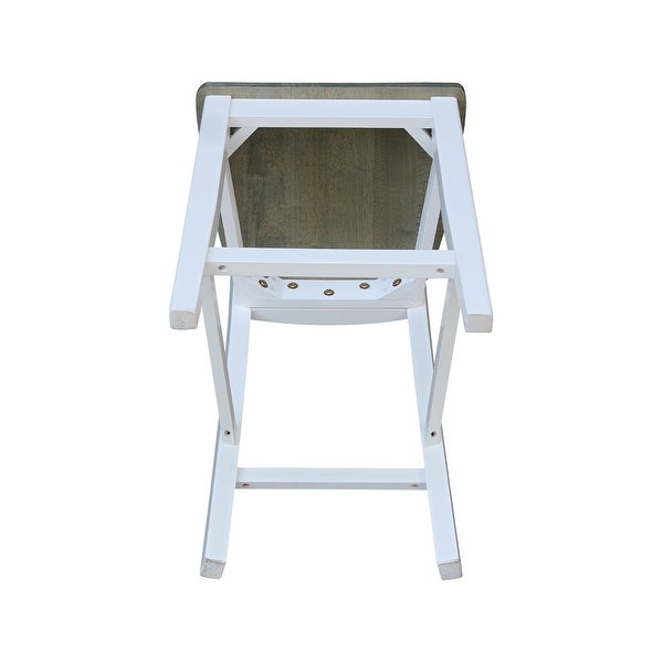 International Concepts Solid Wood Ava Stool