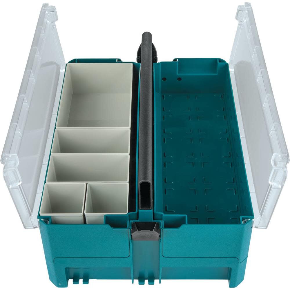 Makita MAKPAC Interlocking Storage Box with Inserts P-84137 from Makita